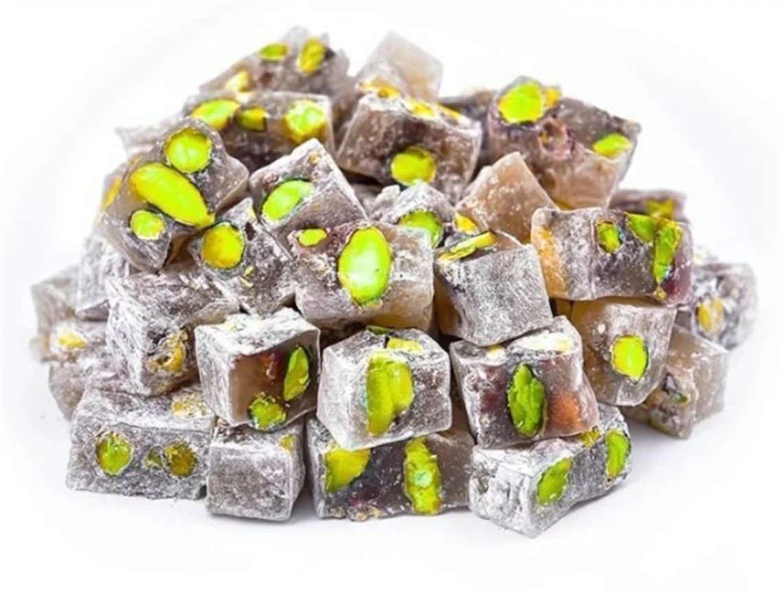 حلوى محمصة مزدوجة بالفستق